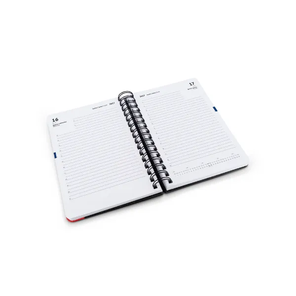 Agenda personalizada diária aspiral 21 x 15 cm Agenda personalizada diária aspiral 21 x 15 cm